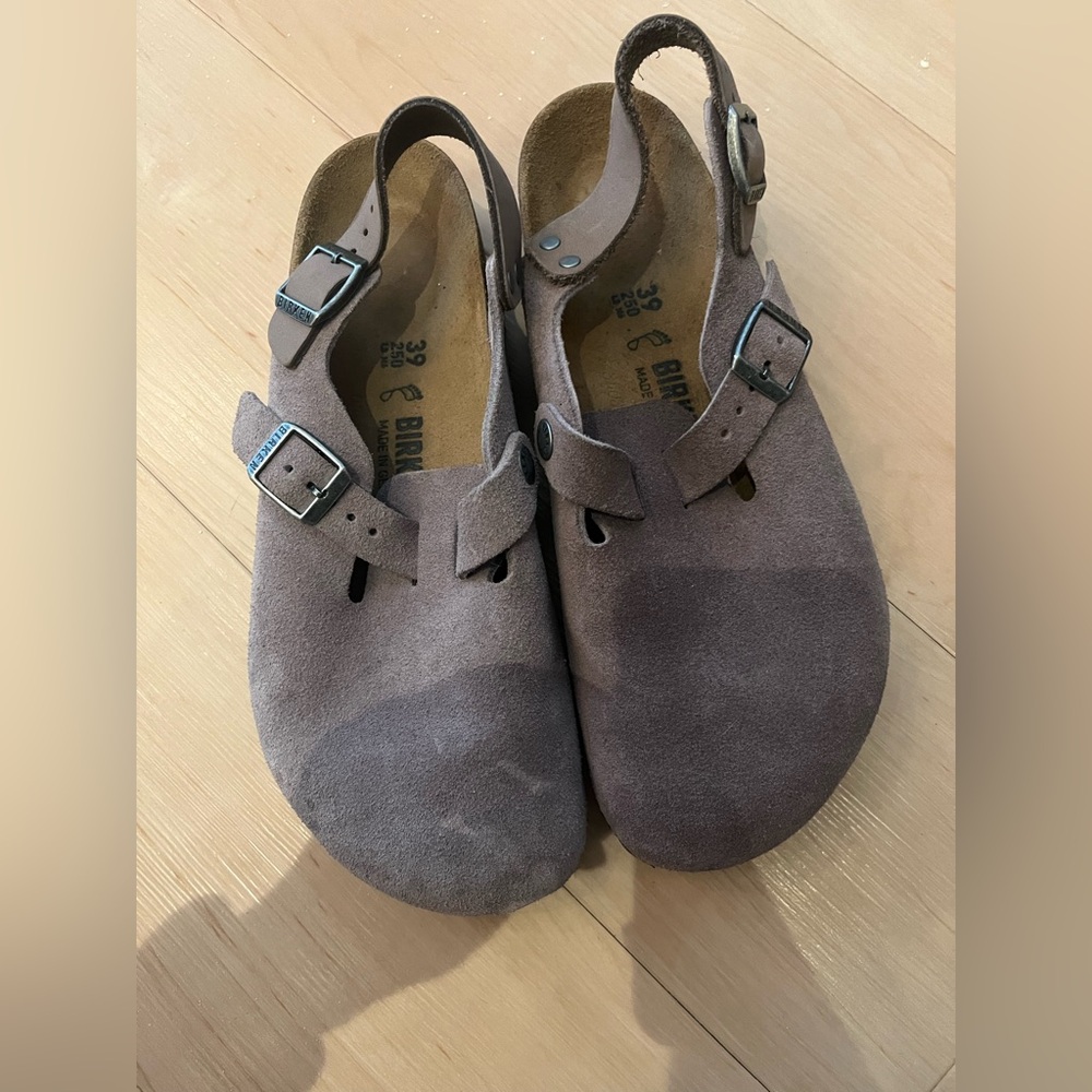 Birkenstock Tokio- Faded Purple suede
